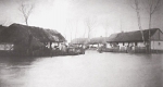 Chalupy v Polabci – povodeň v r. 1907