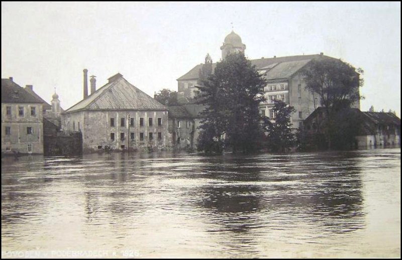 Povodeň v Poděbradech roku 1926