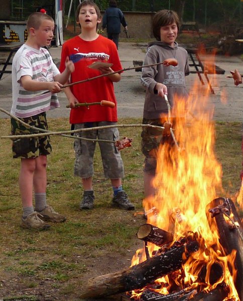 Čarodejnice na hřišti 30.4.2009